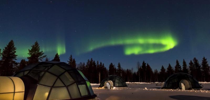 Kakslauttanen Igloo West Village, Finlandia